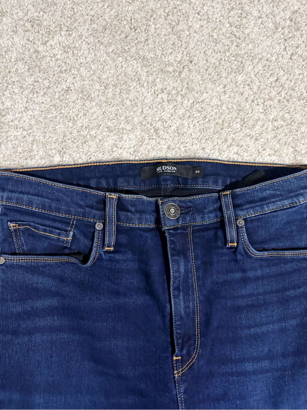 Hudson Skinny Jeans Size 30 - Picture 2 of 3